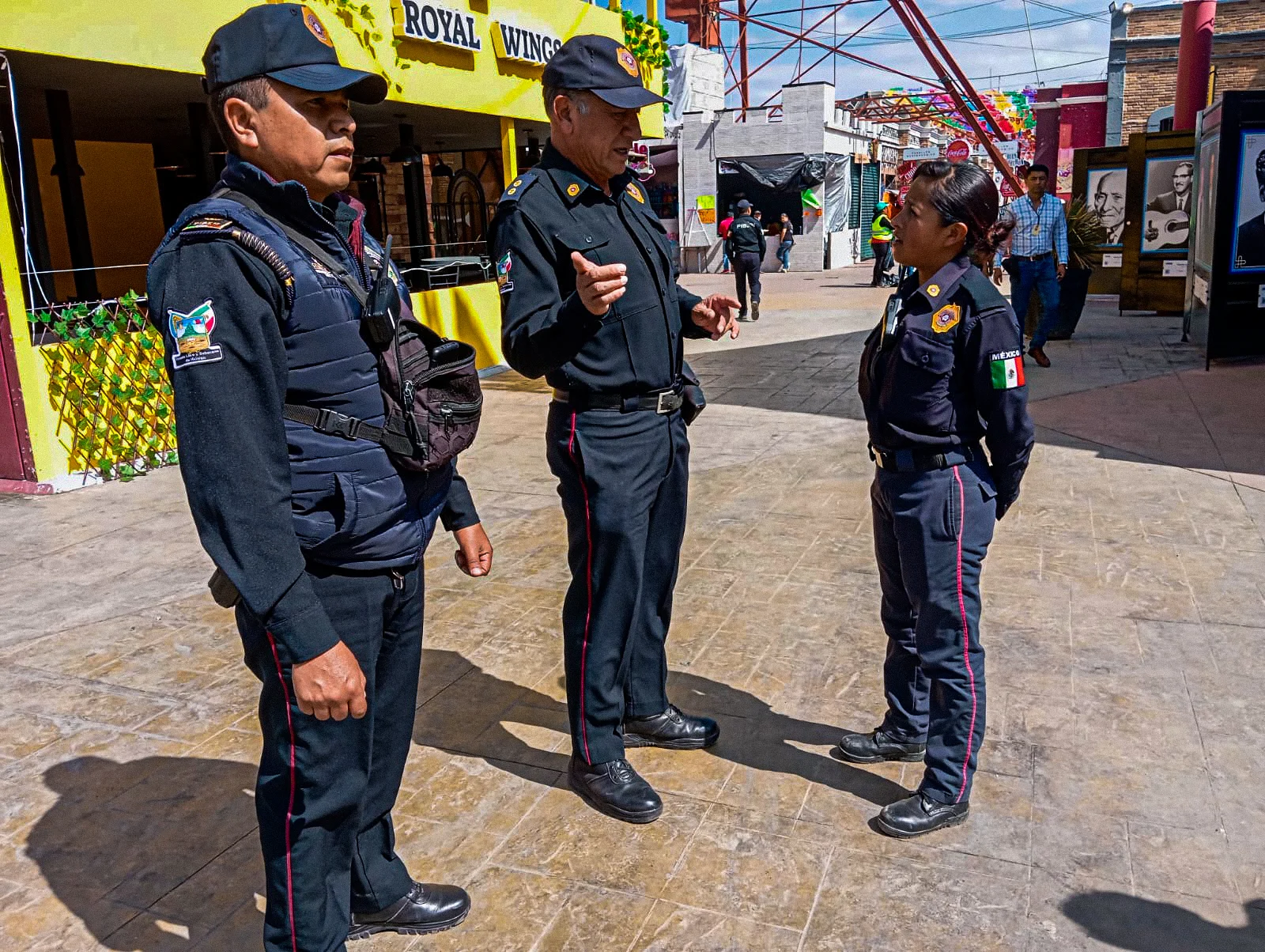 Capacitación de policías auxiliares