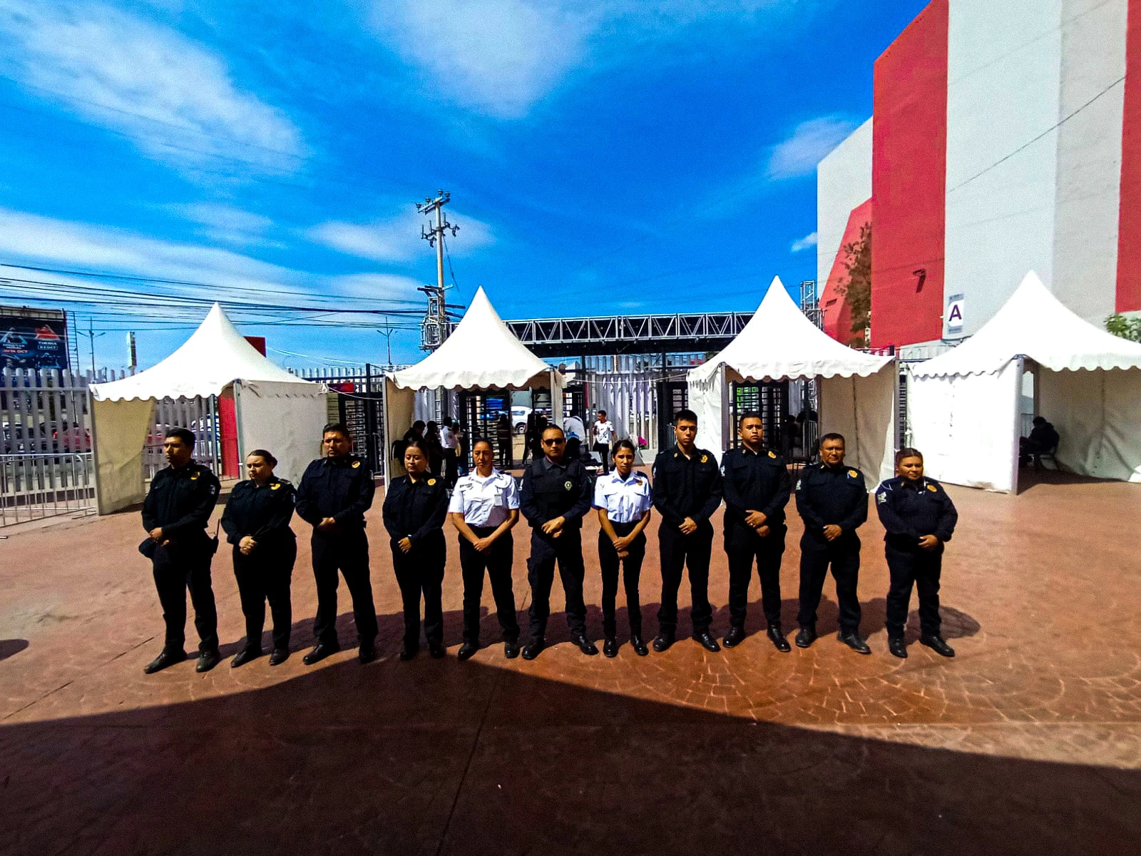 Capacitación de policías auxiliares