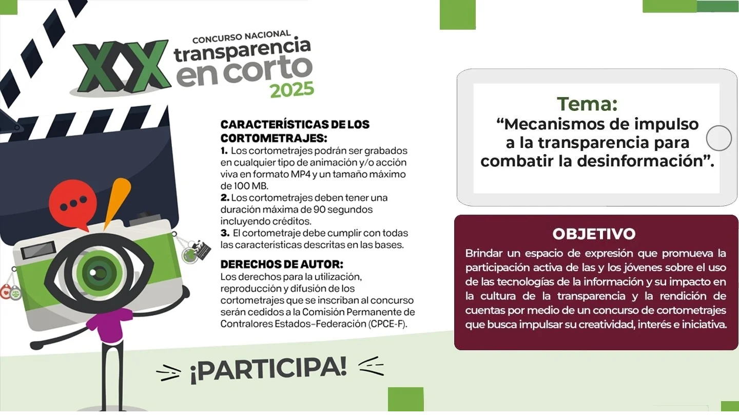 XVII Premio Nacional de Contraloría Social 2025